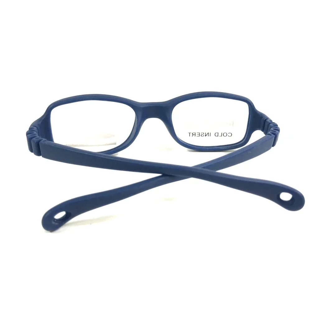 Dilli Dalli Kids Eyeglasses Frame TOOTSIE NAVY Blue Rubberized 39-15-115